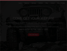 Tablet Screenshot of jeepfix.biz